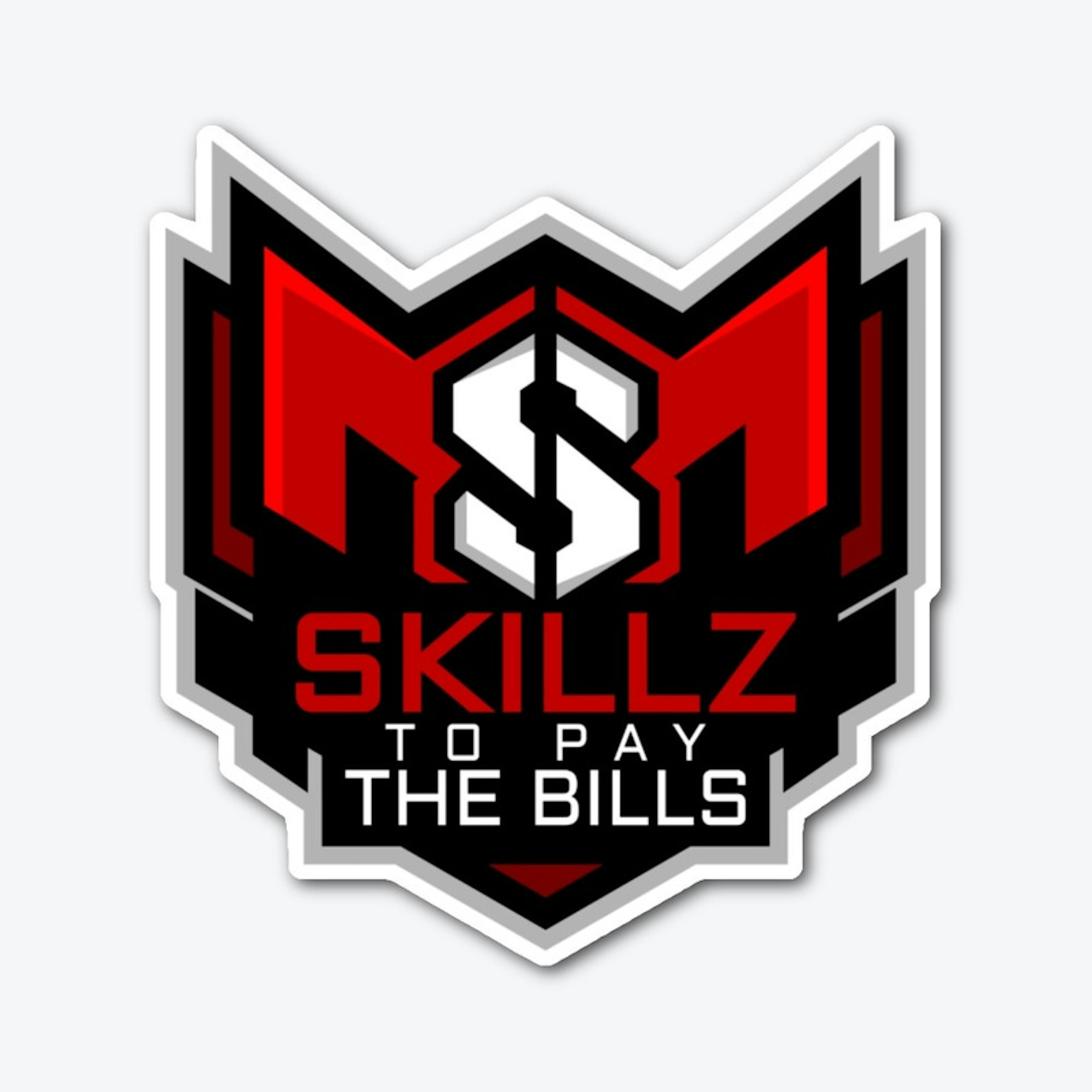 Skillz to Pay The Bills v2 White